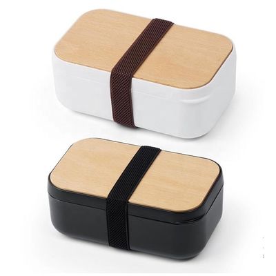 Eco-friendly Custom Logo BPA Free Lunch Box for Adults Kids Microwave and Dishwasher Safe