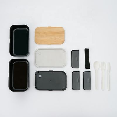 195*122*131mm Hermetic Box Multi-layer Includes Cutlery  for All Ages