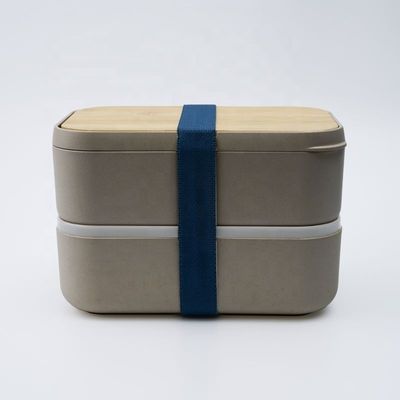 Leak-proof Eco-friendly Customizable Bento Box Microwave Safe for Kids and Adults