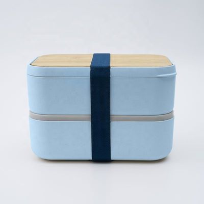 Leak-proof Eco-friendly Customizable Bento Box Microwave Safe for Kids and Adults