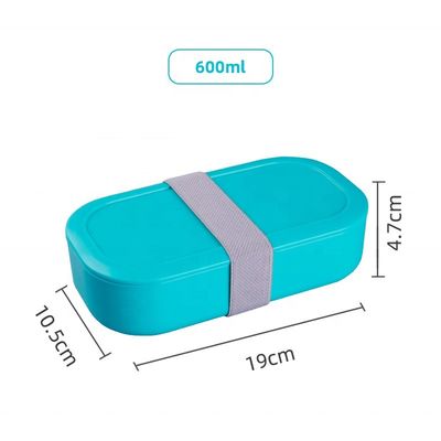 Go Outside 1-Layer Custom Logo Band Bento Box for Soup Fridge Microwave Safe BPA Free