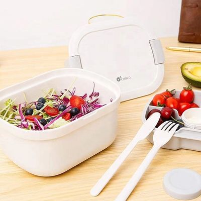 PP Plastic Type Custom Large Capacity Food Container Kids Bento Snack Box for Children