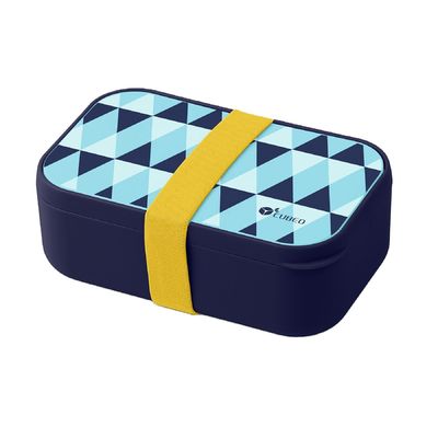 Customizable Large Capacity BPA Free Bento Lunch Box with Cutlery and Movable Divider