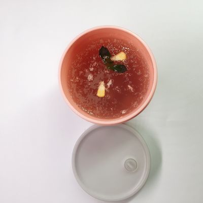 Food Grade BPA Free Eco-friendly Colorful Customized Plastic Juice Cup for Ice Cream