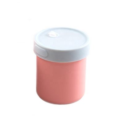 BPA Free Reusable Plastic Cup for Drinking Soup Salad Lunch