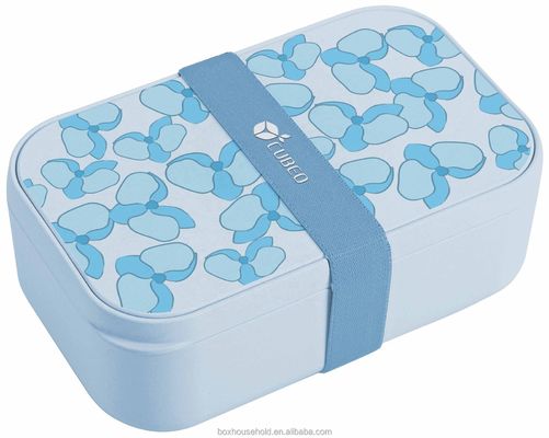 Microwavable Lunch Box Eco Bamboo Fiber Plastic for Adults and Teenagers
