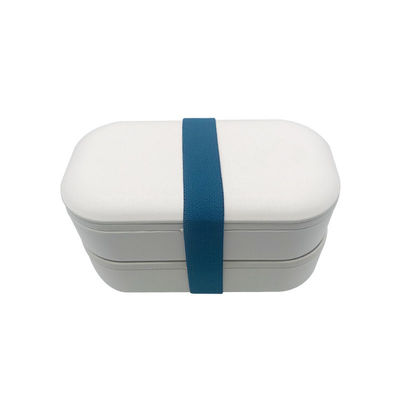 461g Lightweight Double Layers Bamboo Fiber Insulated Bag for Kids Tiffin Lunch Box