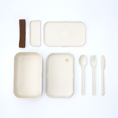 1100 Mil Tiffin Bento Lunch Box Molds Made of Food Grade Bamboo Fiber TF105