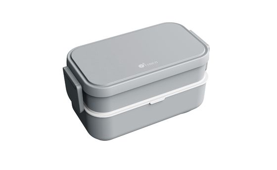 Lattice Quantity 3 Nestable Eco-Friendly 2 Layers Lunch Box Gift Set for Children