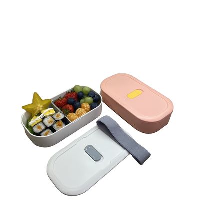 T112Single Tier  Bento Lunch Box and Cup 0-1L, 600ml 188*103*50.8 mm