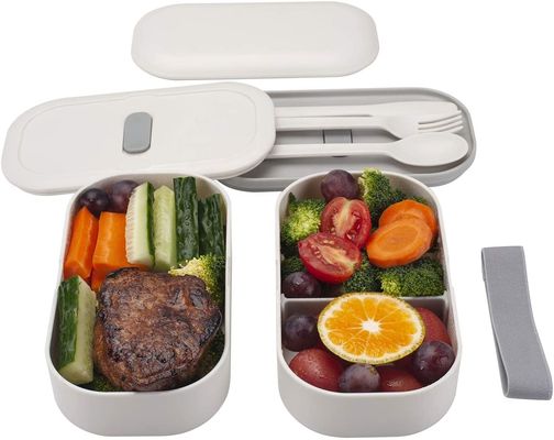 Food BPA Free Eco Friendly Microwavable 2-layer Insulated Bento Boxes for Adults and Kids