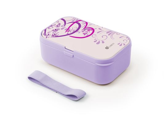 Customized T105 Snackbox Lunchbox with Cutlery Fork Spoon Knife BPA Free and Reusable